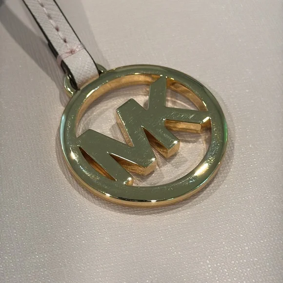 Michael Kors Tote Jet Set Large Pink Leather Travel Work Bag - Picture 15 of 17